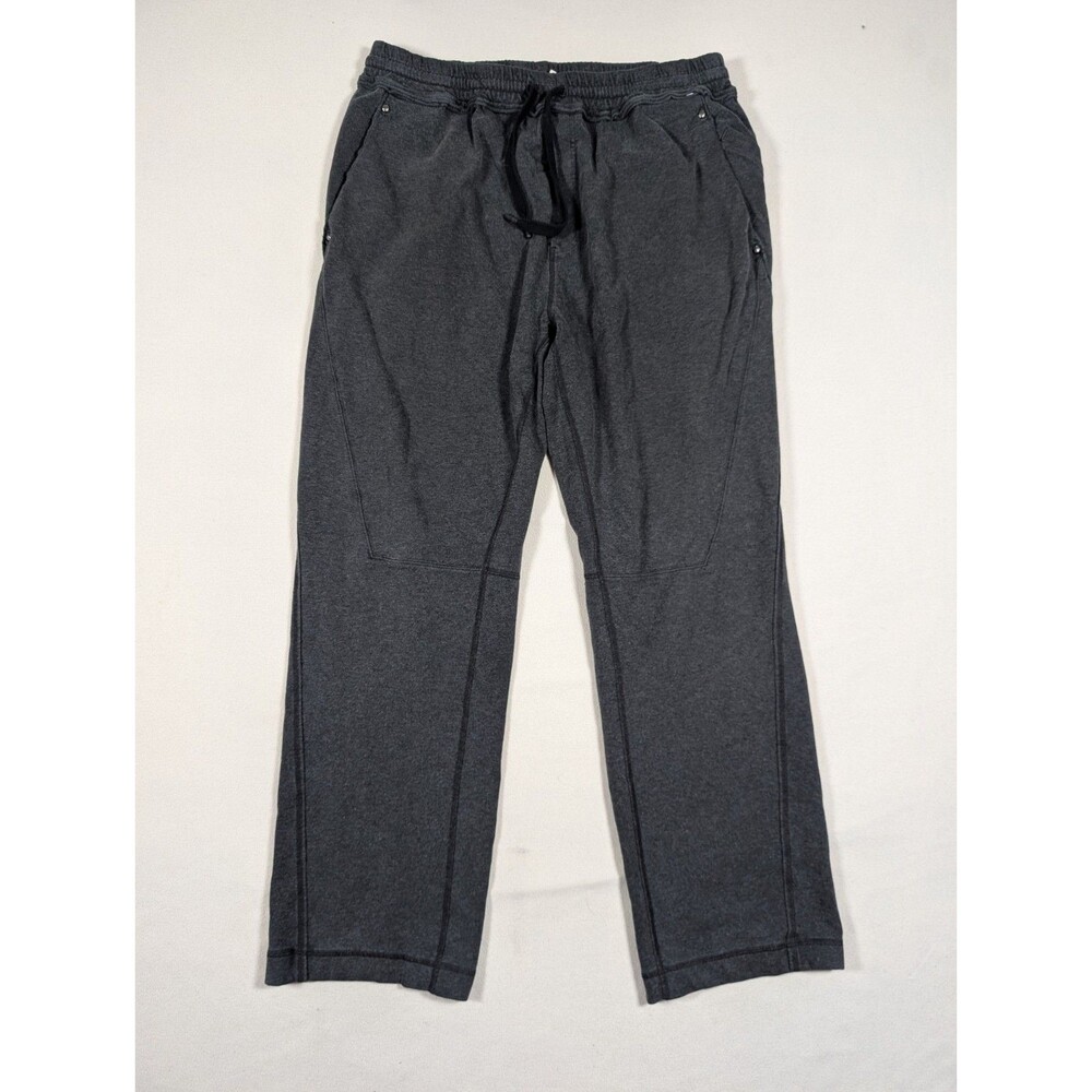 Lululemon Gray Sweatpants Men’s Size XL Drawstring Athleisure Activewear Gym